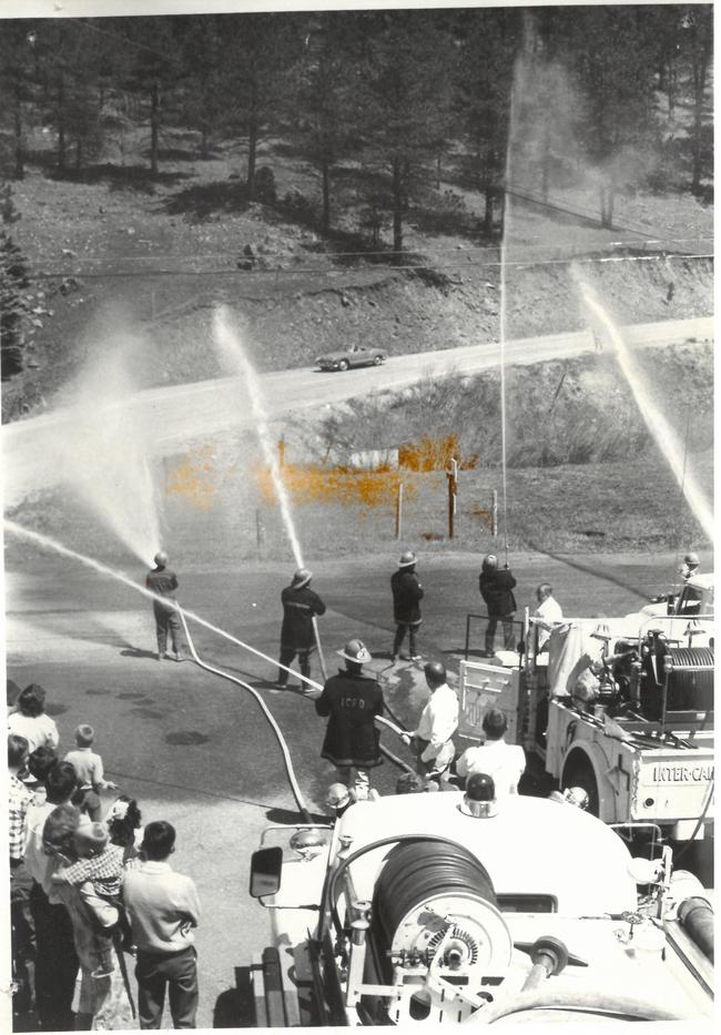 Historical Photo of Inter-Canyon Fire Department